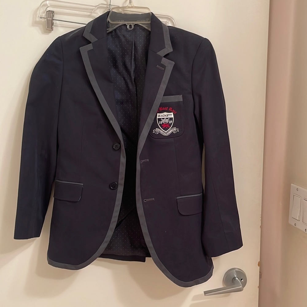 Hackett boys blazer worn once at an event size 11-12